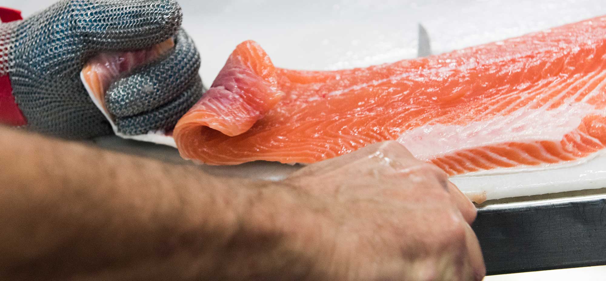 Image of a piece of raw fish